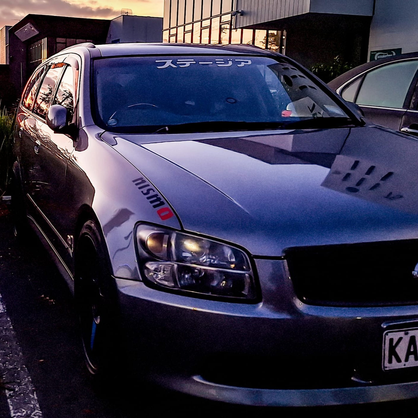Stagea Japanese Windscreen Banner