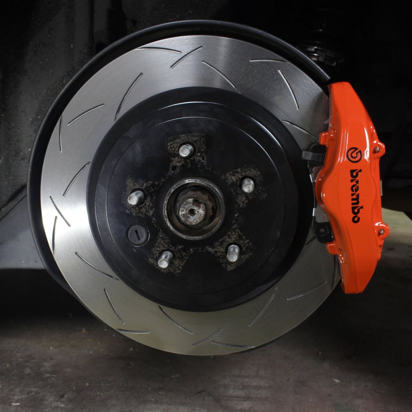 Brembo brake caliper decal set