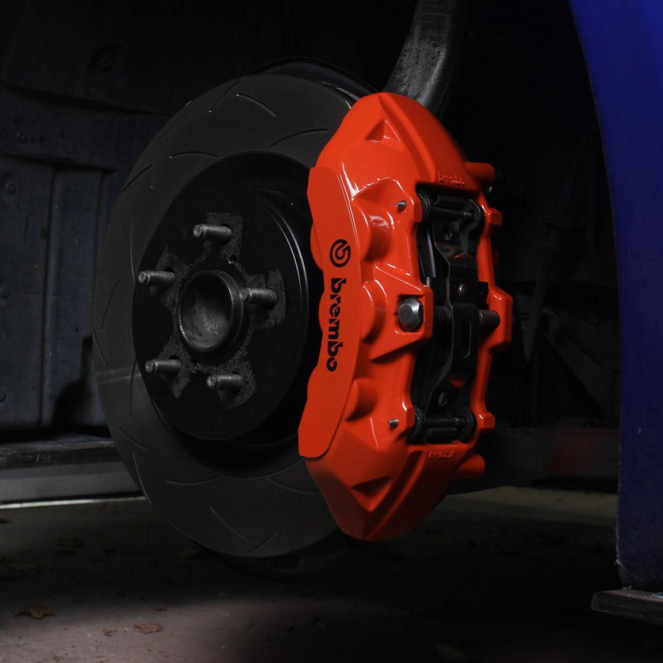 Brembo brake caliper decal set
