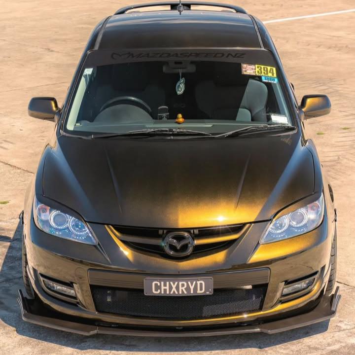 Mazdaspeed NZ Car Club Windscreen Banner