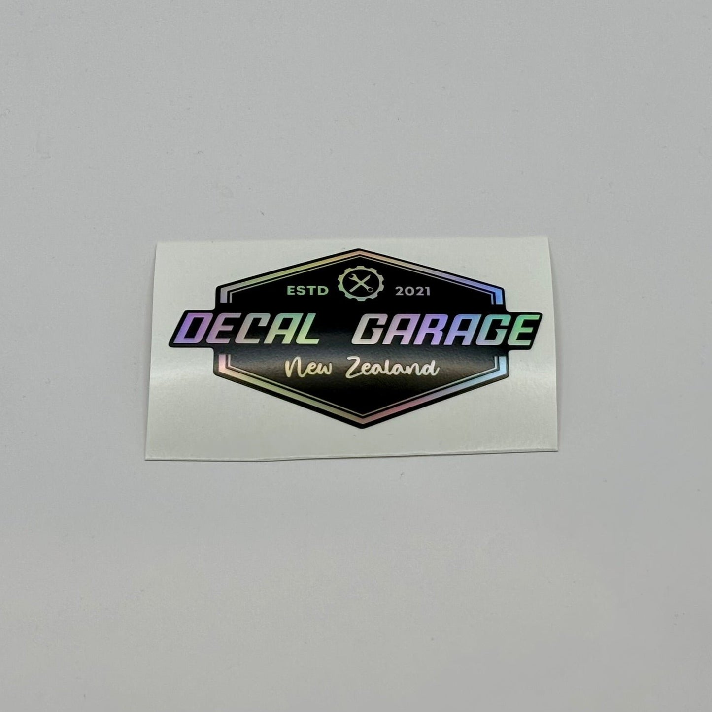 Decal Garage Holographic OG logo