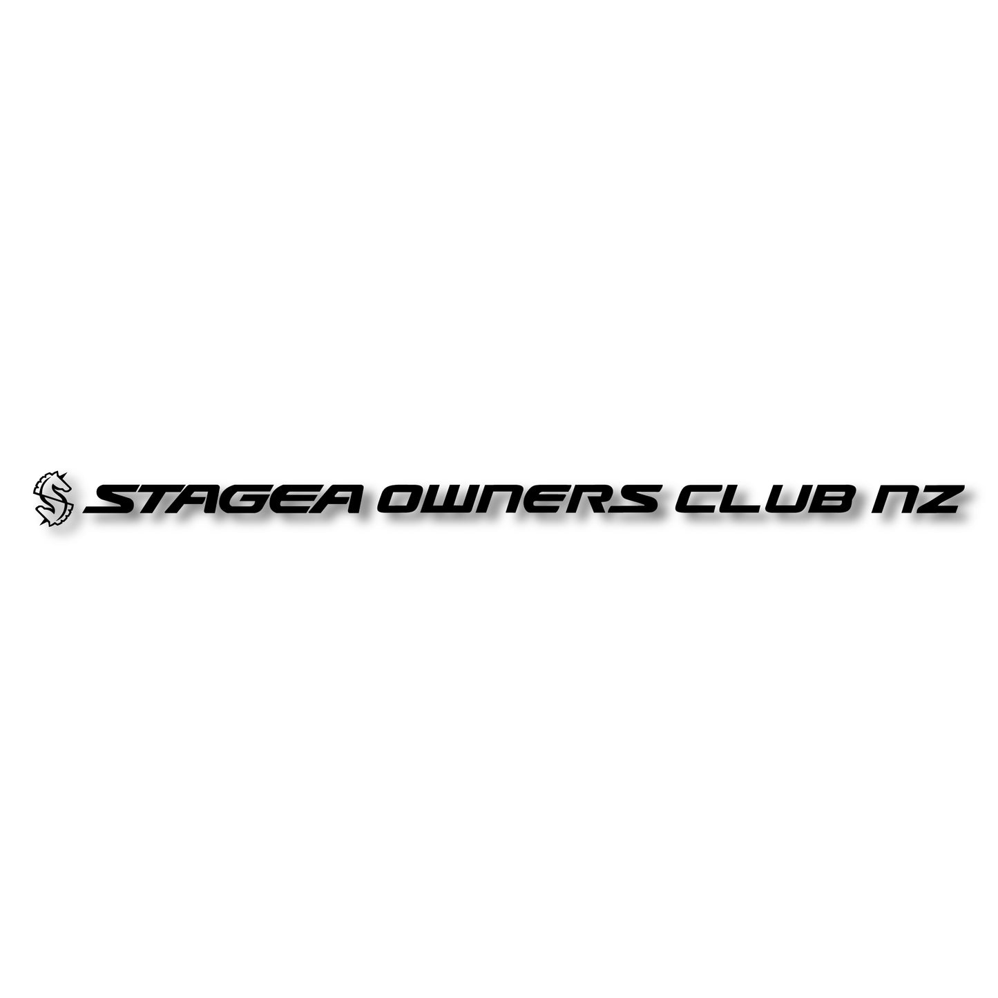 Stagea Owners Club NZ Windscreen Banner