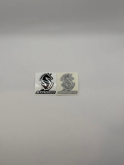 Nissan Stagea Quarter Window Unicorn Decal