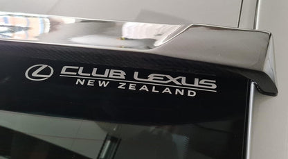 Club Lexus New Zealand decal