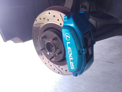 Lexus brake caliper decal set