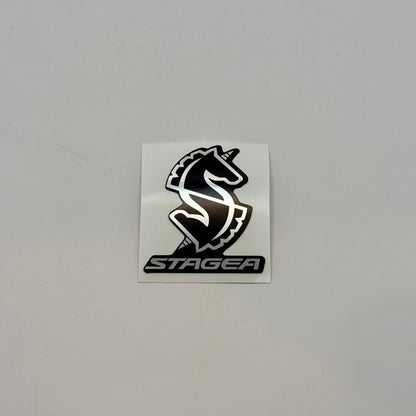 Nissan Stagea Quarter Window Unicorn Decal