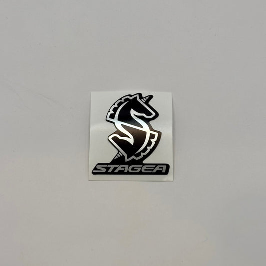 Nissan Stagea Quarter Window Unicorn Decal
