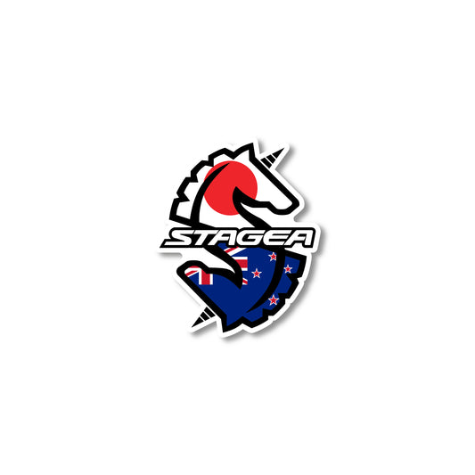Unicorn Stagea NZ Flag Decals